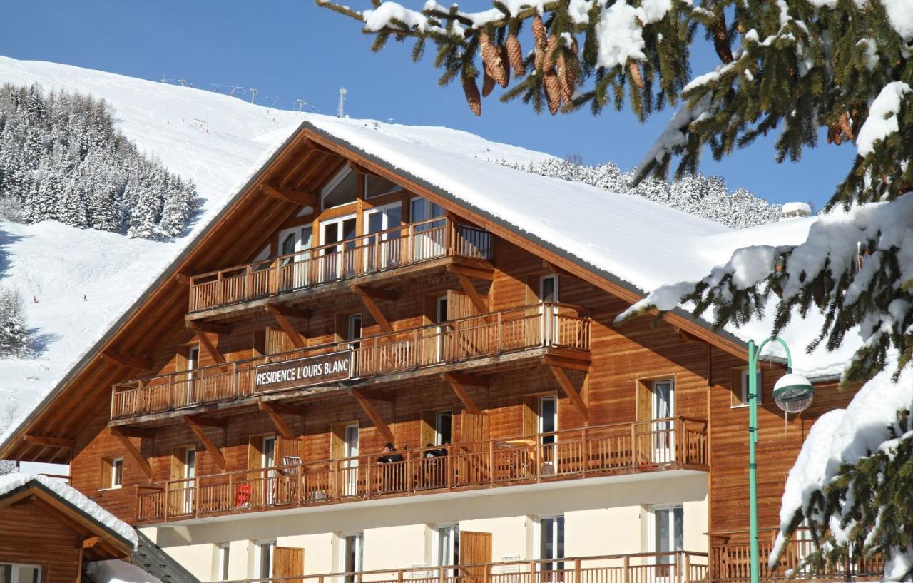 Residence Odalys L'Ours Blanc Les Deux Alpes Dış mekan fotoğraf