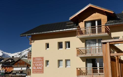Residence Odalys L'Ours Blanc Les Deux Alpes Dış mekan fotoğraf